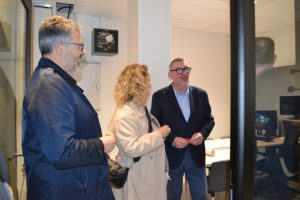 Une visite de l'agence a été proposée