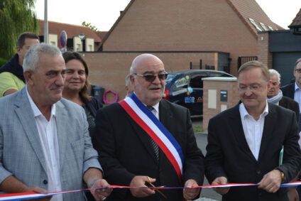 Construction - L’aménagement du Faubourg Morelle à Waziers est terminé