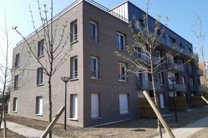 Photo résidence « Le Jardin des Nuances » situé 5 rue du Petit Bois à Wattignies - logements colelctifs NOREVIE ©Norevie