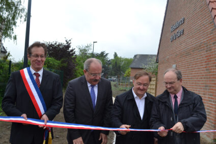 Construction - Inauguration de 41 logements à Cantin